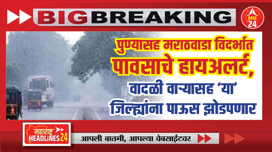 Weather Update: पुण्यासह मराठवाडा विदर्भात पावसाचे हायअलर्ट, वादळी वाऱ्यासह 'या' जिल्ह्यांना पाऊस झोडपणार