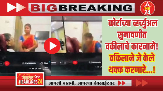 Lawyer Viral Video : कोर्टाच्या व्हर्च्युअल सुनावणीत वकीलाचे कारनामे! वकिलाने जे केले थक्क करणारे...!